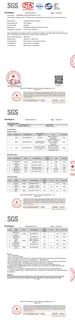 SGS Test Report QDF26-0043673-02 (2026-05-28) — full 3-page report — Hydroxypropyl Starch (AMLPS Clear) verified to GB 29930-2013